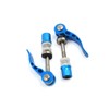 A ABSOPRO Universal Blue Bike Bicycle Quick Release Clamp Seat