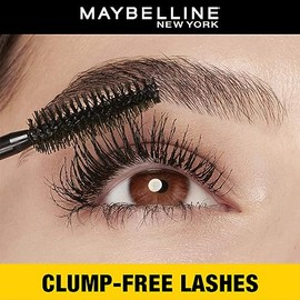 Maybelline Volume Express Colossal Mascara A Prueba de Agua, color Negro                                                                              