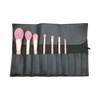 JetWave Cosmetic Brush Pouch, PU Leather, Large Capacity, Makeup Pouch,