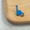 KILIPOL Blue Dinosaur Enamel Pin Cartoon Animal Brooches Pin Badge