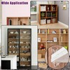 20pcs Plastic Locking Shelf Support Pegs,6mm Shelf Pins ,Self-Locking Bracket