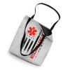 CPR Instructor First Aid EMT American Flag CPR Instructor Tote
