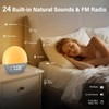 OHFAMO Daylight Alarm Clock, Sunrise Alarm Clock with Digital Dual