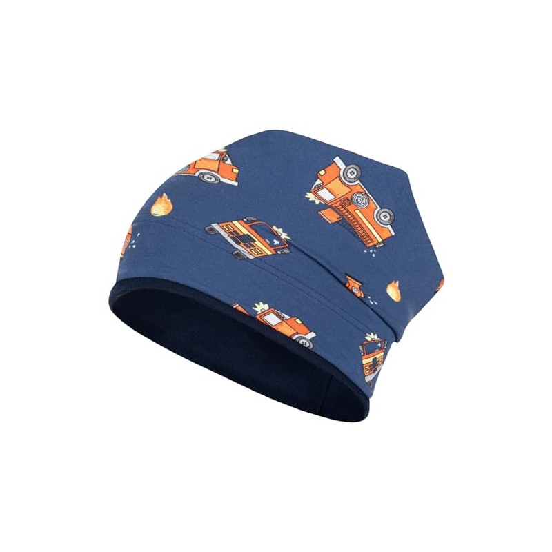 Smarilla Boys' Hat Transition Hat Beanie Vehicles Spring Autumn Cotton,