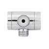 G1/2 3 Way Shower Head Diverter Valve Connector Adapter Universal