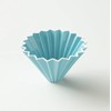 ORIGAMI Origami Dripper Medium Turquoise for 2-4 People, Boxed, Engraved,