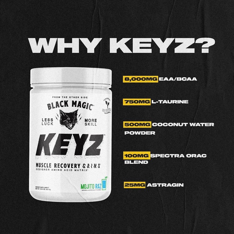 Black Magic Keyz Aminoacidos En Polvo Eaa Y Bcaa Premium