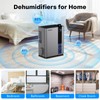 NineSky Dehumidifier for home, 98 OZ Dehumidifiers, Dehumidifiers for Room,Bathroom,
