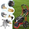 Biswing Pressure Washer Pump, 7/8" Shaft Vertical Plunger, 3400 PSI