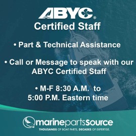 Johnson Duramax BRAD Cutless Bearing 1-1/2 x 2-3/8 x 6 in.  Replaces FLOUNDER