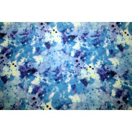 3 Wishes Fabric AMERICAN ICONS FROM 3 WISHES  BLUE TONAL - 100% COTTON FABRIC