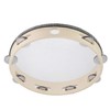 Tambourine for adults 10 inch Hand Held Drum Bell Birch