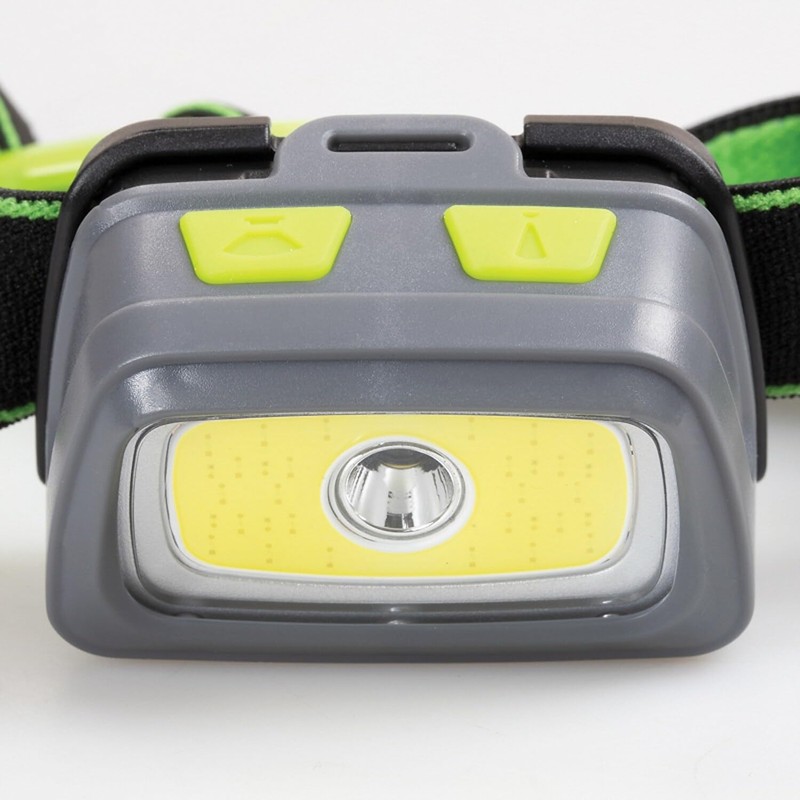 Life Gear 3AAA Multi Mode 500 Lumen Head Light w/Safety