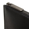 Hazzys (대구신세계)25FWTD케빈 블랙 소가죽 지퍼형 클러치백 HJHO5F625BK Daegu Shinsegae 25FW