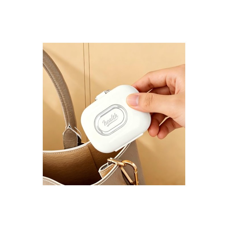 Pill Box 7 Days with Stickers, Set of 2 Pill
