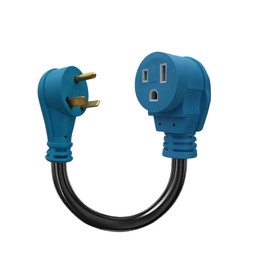 Connecticut Electric 30A to 50A Welder Adapter | NEMA TT-30P to 6-50R | Heavy Duty 30A to 50A Adapter