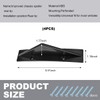 Wevdn 4 PCS Car Rear Lower Bumper Wing Lip Diffuser,