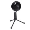 Snowball Microphone USB Inbuilt Audio Card Adjustable Angle Detachable Holder