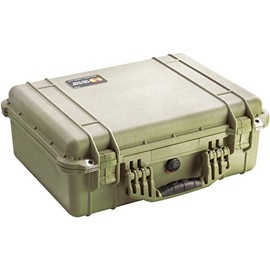 Pelican 1520 Case with Foam (OD Green)
