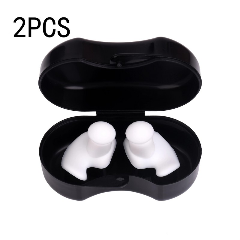 Reusable Silicone Swimming Earplugs for Water Sports – Waterproof Ear