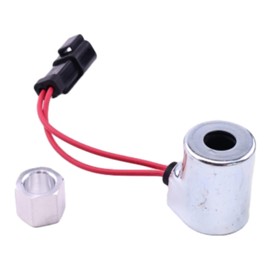 JEENDA 6678891 38010061 Solenoid Valve Coil 10V Compatible with Bobcat Loaders 753 763 773 A300 S130 S150 S160 S175 S185 S205 S220 S250 S300 S330 T140 T180 T190 T250 T300 T320