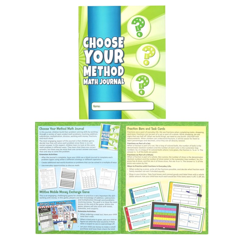 Really Good Stuff Fifth Grade Family Engagement Math Practice, Solve