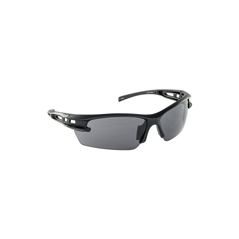 SAS Safety 5511-02 Spectro Safety Glasses - Black Frame -