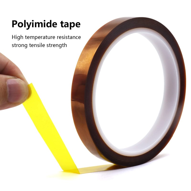 BOMEI PACK Polyimide High Temperature Resistant Tape, Heat Resistant Tape
