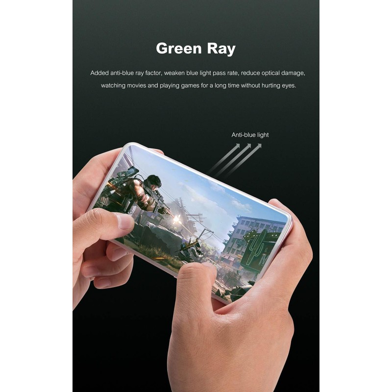Mica Hidrogel GREEN RAY Nano tecnología, proteccion ocular de luz