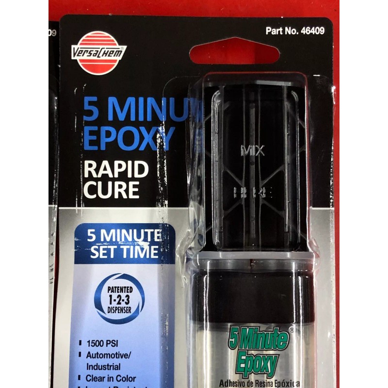Versachem 2 VERSACHEM 46409 CLEAR 5-MINUTE EPOXY 25mL DEV TUBE