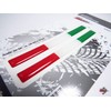 BIKE-label 300001N Sticker 3D Country Flags Italy Italy 2 Pieces