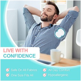 Armpit Sweat Pads [100 PCS]are a popular product for individuals who experience excessive sweating in the armpit area. These pads can be used by both men and women and are designed to absorb excess sweat， providing comfort and protection.