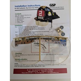 Bourke Flip Down Eyeshields - High Temp