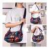 NOTAG Women's Shoulder Bag, Lightweight, Multi-Pocket, Casual Waterproof Nylon Messenger