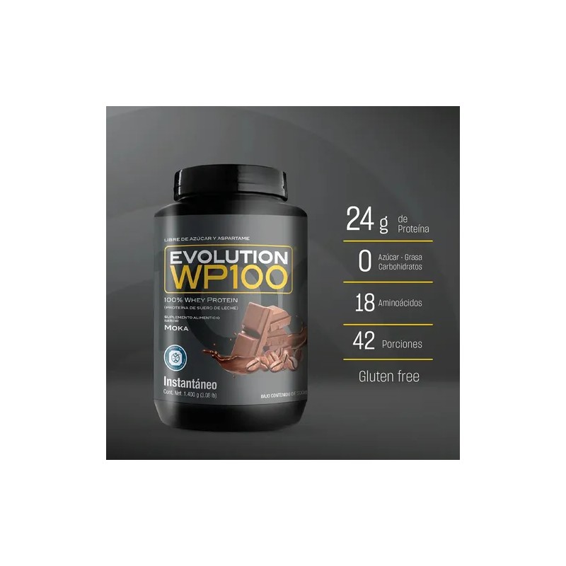 Evolution Wp100 Bote De Moka De 1400 G