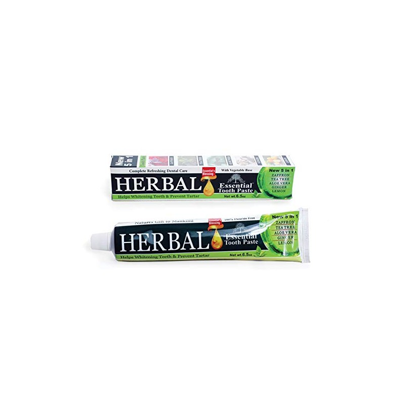 Herbal Essential Toothpaste (Pack of 3) 6.5