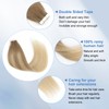 Sixstarhair Tape In Hair Extensions Real Human Hair Extensions Tape
