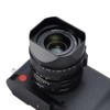 Metal Square Lens Hood 43mm with Cover for Leica Q3/Q3-43