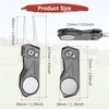 TIXIPEM Golf Divot Repair Tool- Switch Foldable Divot Tool with