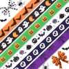 6 Rolls 36 Yards Halloween Ribbons Spider Ghost Web Pattern
