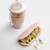 7-Day Pill Compact Weekly Medication Organizer for Travel - Lightweight