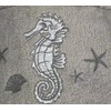 tex family Sea Seahorse Towel Set Taupe