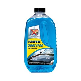Automotive Parts and Accessories Rain-X 620073 - Car Wash Deep Cleaning, High Foam Soap Provides Spot Free Shine with No Towel Or Hand Drying Needed - Car soap for car cleaning and detailing 48 fl oz