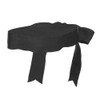 e4Hats.com Ribbon Bow Hat Band - Black OSFM