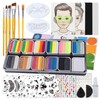 OPHIR 41 Colors Face Painting Kit Professional, 5.14 oz Water