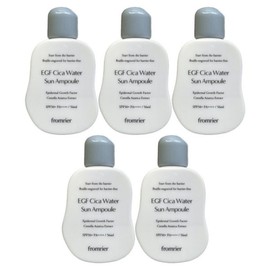 Fromlie Vegan EGF Cica Water Sun Ampoule 56ml (SPF50+) 5 Pieces / Circle / 프롬리에 비건 EGF 시카 워터 선앰플 56ml(SPF50+) 5개  써클