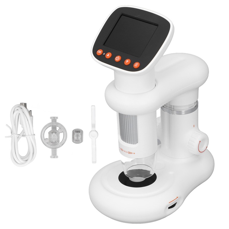 Kids Digital Microscope Handheld Portable 2.0in IPS HD Science Education