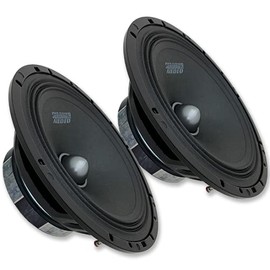 Pair of Sundown Audio LCMR-8 Midranges 8" 100W RMS 8-Ohms Speakers