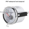 Marine Fuel Gauge, 52mm/2in Tank Level Gauge Waterproof 0-190ohm Pointer