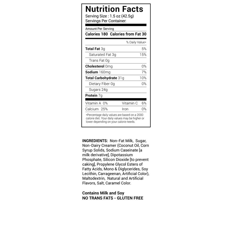 Hazelnut Creme Drink Mix - 3lb Bag